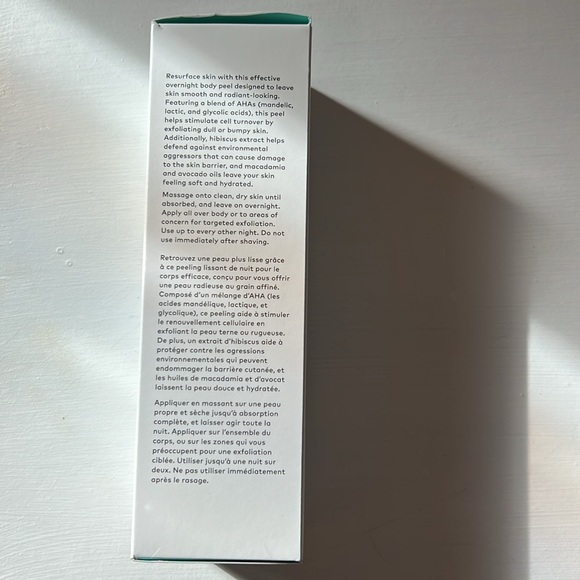 Beautycounter Reflect Effect overnight resurfacing body  peel brand new in box - Picture 2 of 4